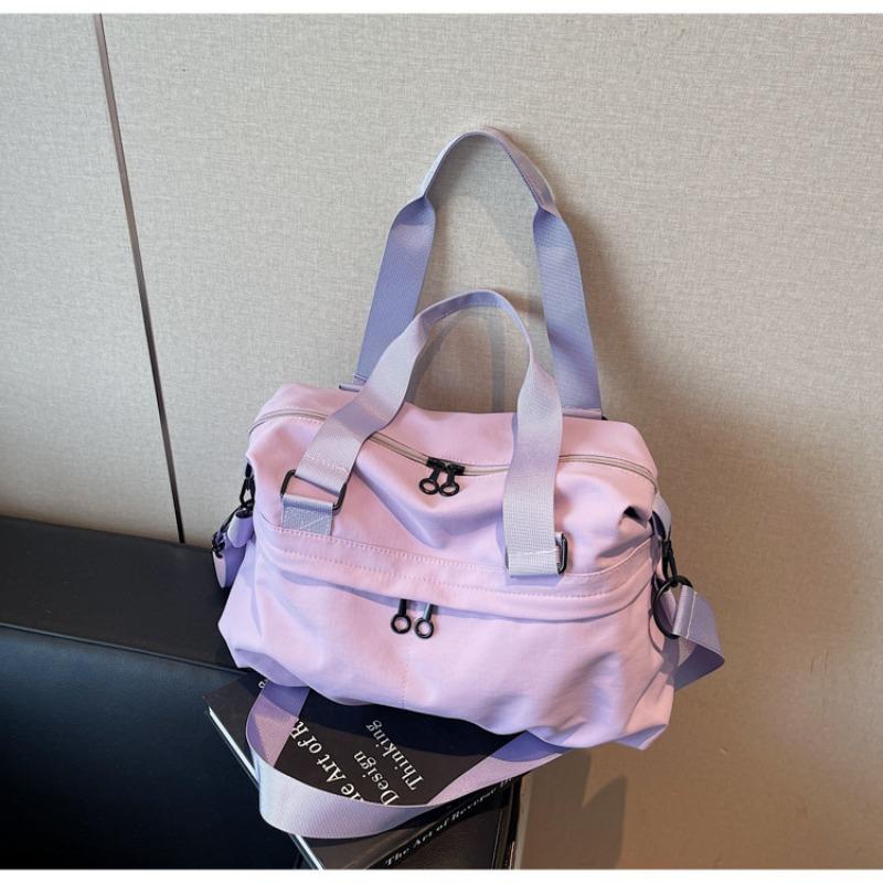 Canvas bag women's large-capacity new autumn and winter versatile simple messenger bag college student commuter tote bag