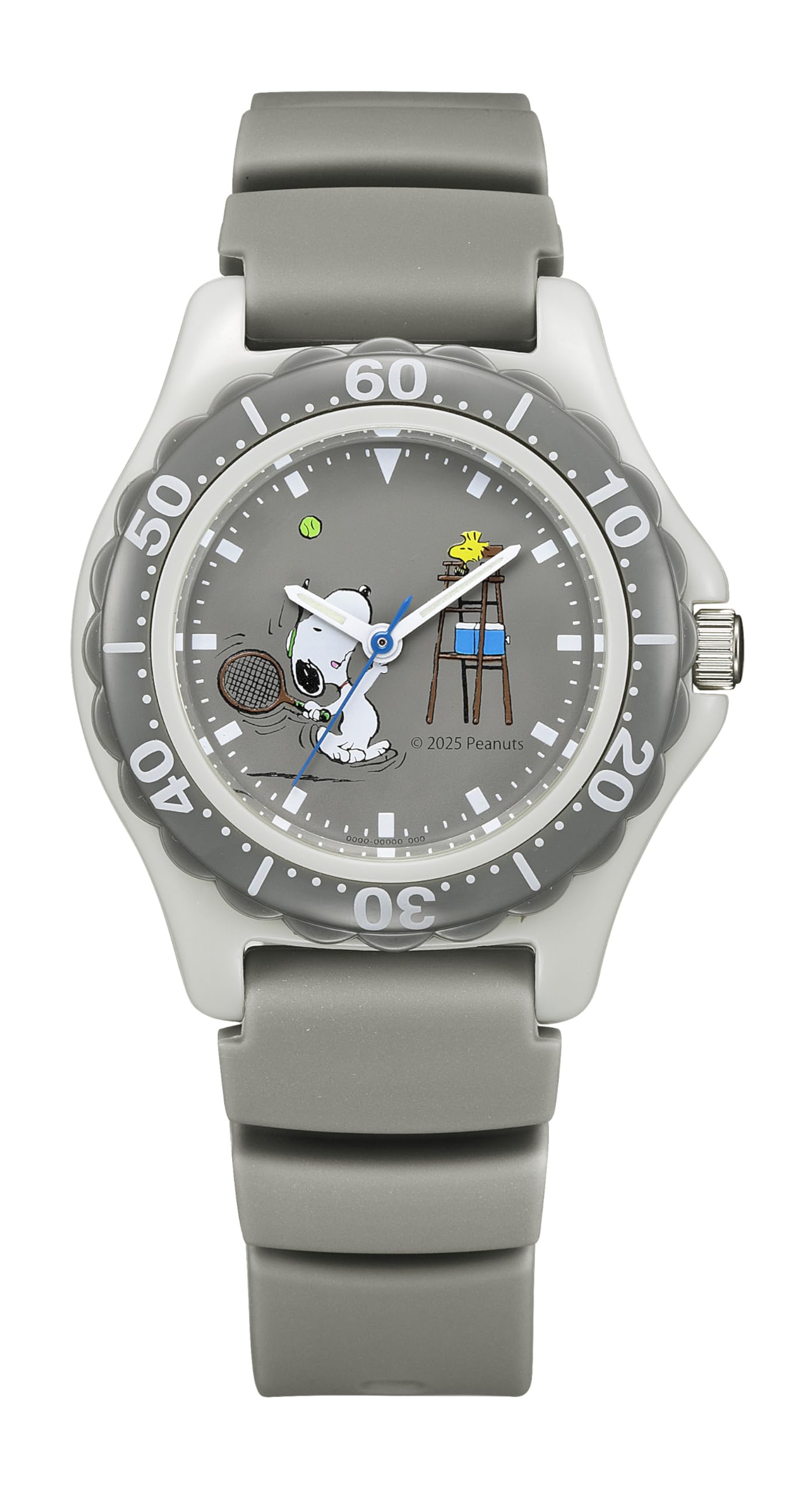 10 ATM Water Peanuts Gray [Citizen Q&Q] Watch, Q&Q, Resistant, Analog, V51A-504VK, серый