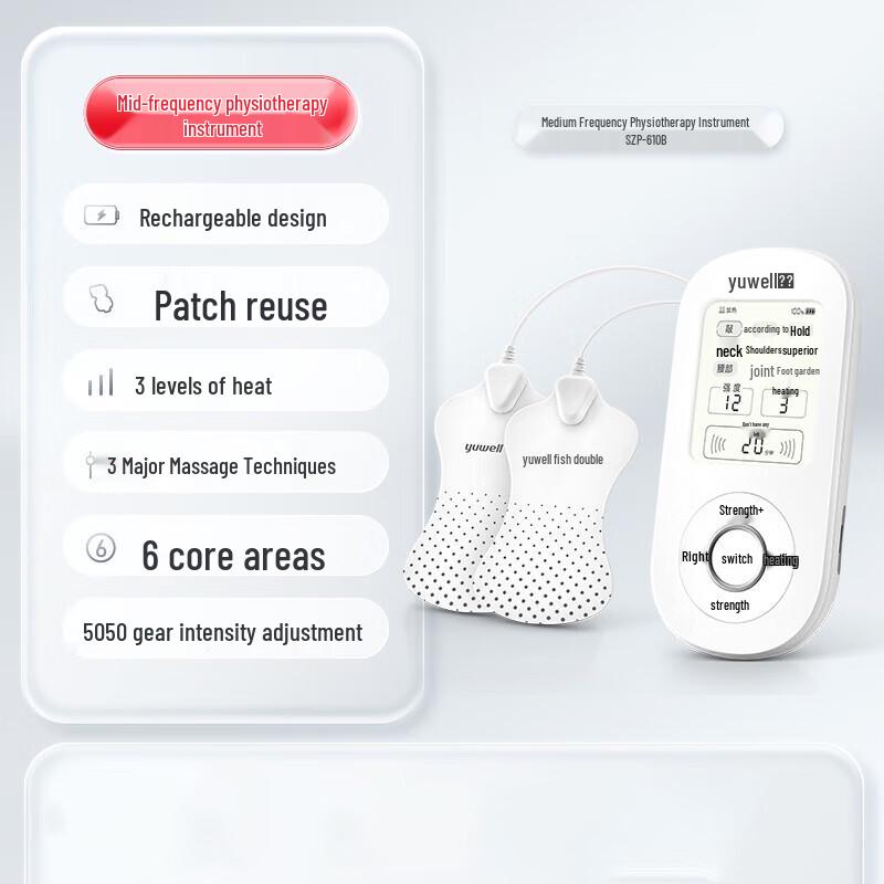 Yuwell 610B Smart Mid-Frequency Physiotherapy Device
