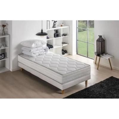 Pacote pronto para dormir Colchão + Base de cama 90 x 190 cm + Edredom + Travesseiro - DEKO DREAM Smart