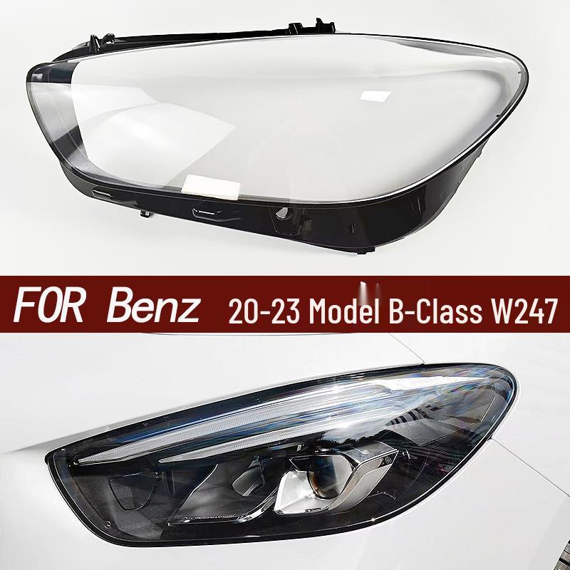 Mercedes-Benz B-Class W247 Headlight Cover (2019-2023) - Transparent Shell