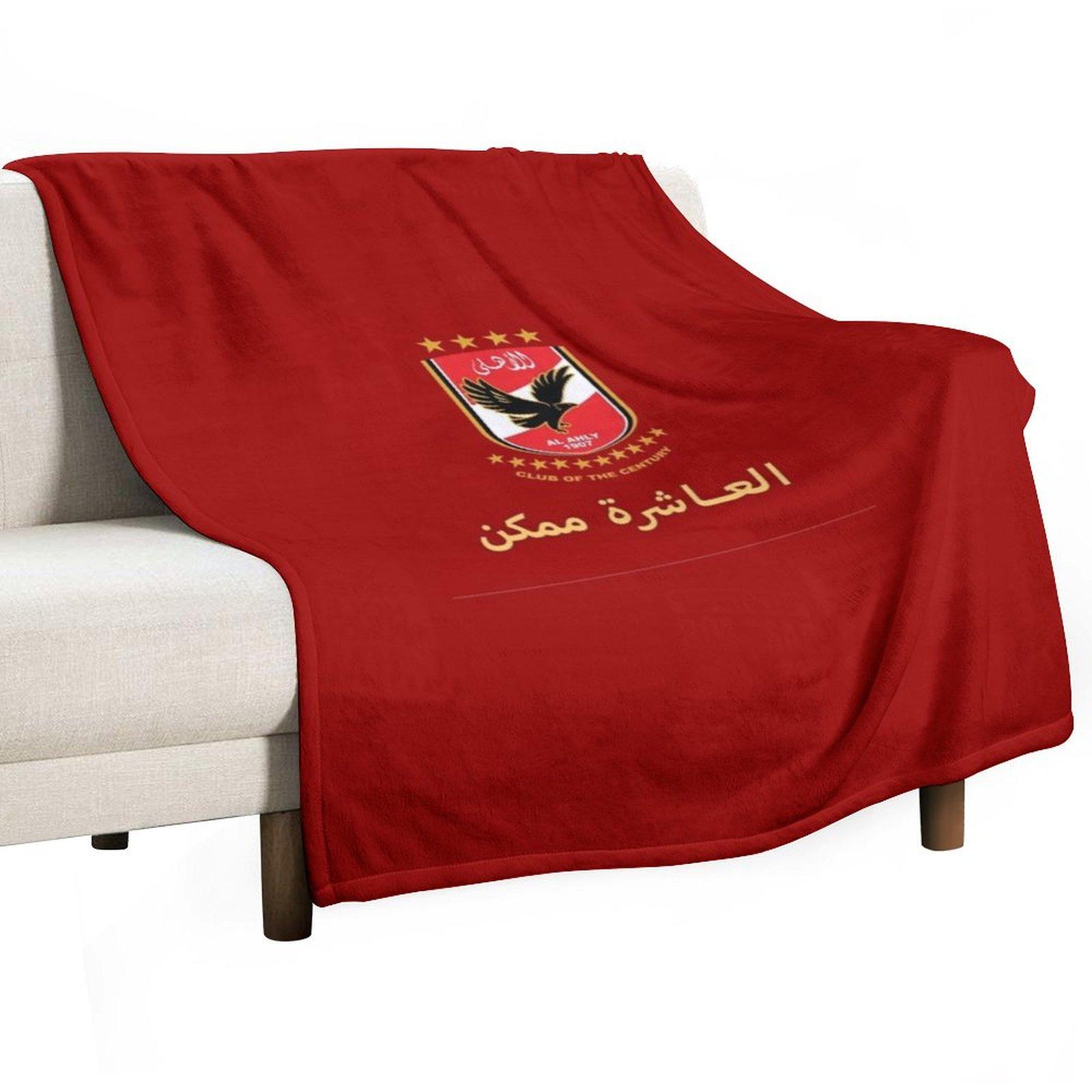 

Al Ahly Al3ashra Throw Blanket valentine gift ideas Beach blankets and throws decorative Blankets 30x40in