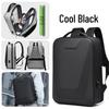 High-End Waterproof Reflective Men's Backpack: Customizable Hard Shell for Business & School