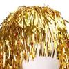 New Metal Party Wigs Hair Shiny Costume Aluminum Foil Cosplay Dance Hairpiece Plastic Decor Wigs Hair
