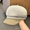 Spring and Autumn New Gold Buckle Octagonal Hat Children's Outdoor Face Painter Newsboy Hat Sunshade Sunscreen Hat