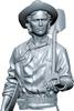 Nuts Planet Scale Resin Bust of the American Gold Rush of 1848 1/10 (NP-B054)