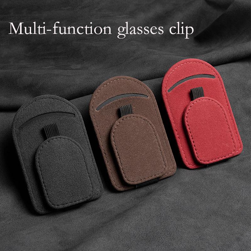 Car sun visor glasses clip card clip bracket for Cadillac Escalade DTS SRX XT4 XT5 XTS ATS BLS CT4 CT5 CT6 CTS SLR SLS AIN1