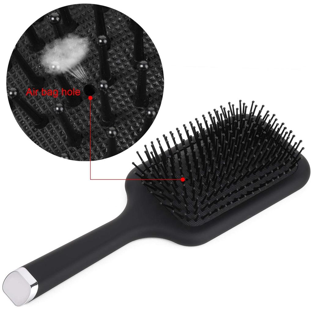 Detangling Comb for Wet Hair - Gentle Detangling Without Breakage - Ergonomic Paddle Brush for Comfortable Grip, Anti-Static Material for Smooth