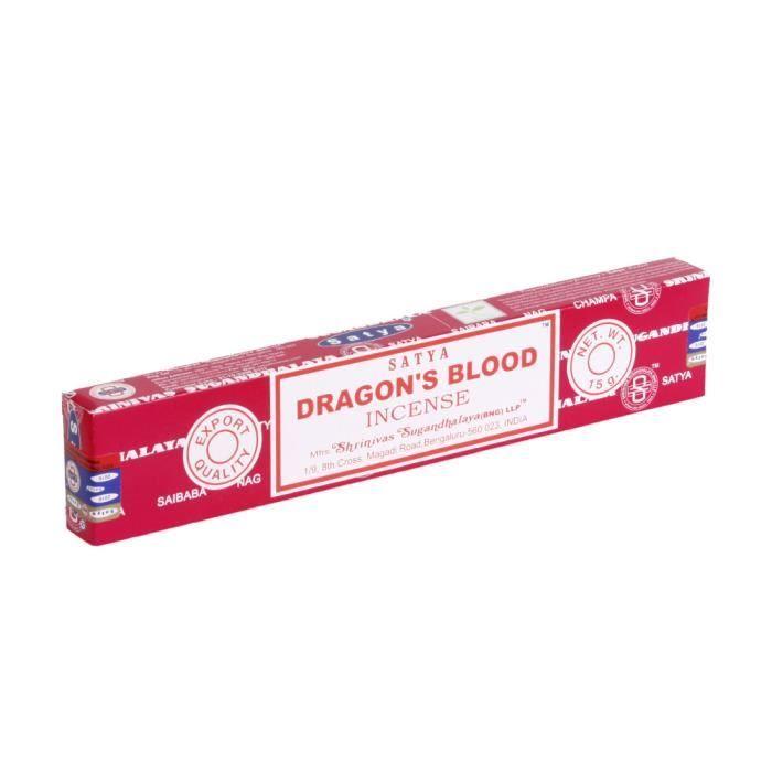 Encens - Sang De Dragon - 15g - Résine - Rouge - Pour Homme