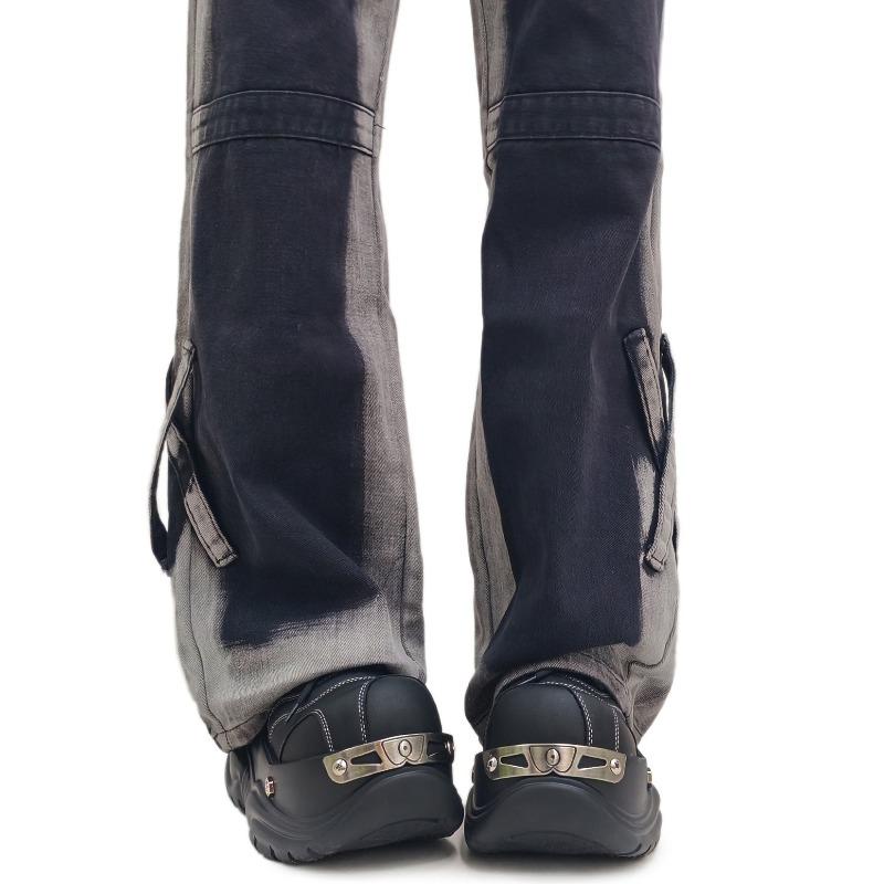 Sapatos de Plataforma de Couro Femininos Metal Punk Cabeça Grande Muffin Sapatos Femininos Alta Qualidade Senso de Design Sapatos Únicos de Solado Grosso Zapatos