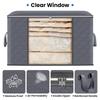 1/3/6 Pcs Large Capacity Clothes Storage Bag Foldable Blanket Storage Containers for Organizing Bedroom Closet