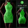 Luminous onesie fluorescent tube top onesie full body socks nightclub net socks large size luminous socks