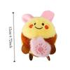 Cartoon Plush Bag Pendant Soft Creative Drawstring Doll Cartoon Bee Keychain  Women Men