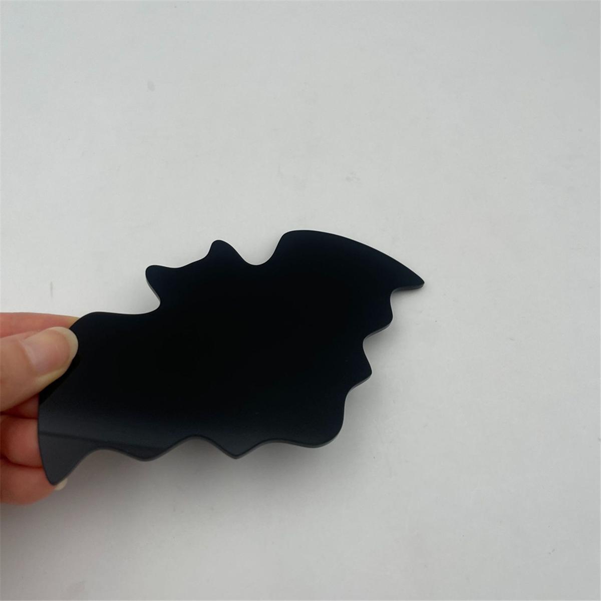 

2025+ 4PCS Halloween Bat Spider Acrylic Coasters Heat Insulation Coasters Halloween Kitchen Decoration Supplies China Mainland
