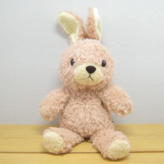 Doshin Original Made In Japan Fluffy Rabbit Plush 27cm Rose Toy, Tall,