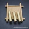Brass Brushed Whistle: Outdoor Survival, Referee, Key Pendant Accessory