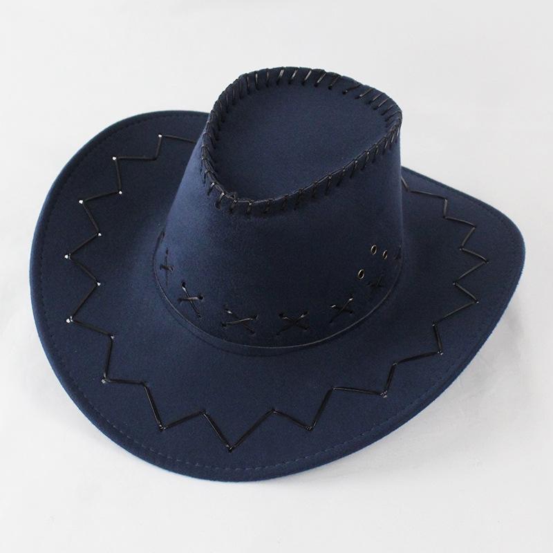 Men's and Women's Wide Brim Denim Western Sun Hat