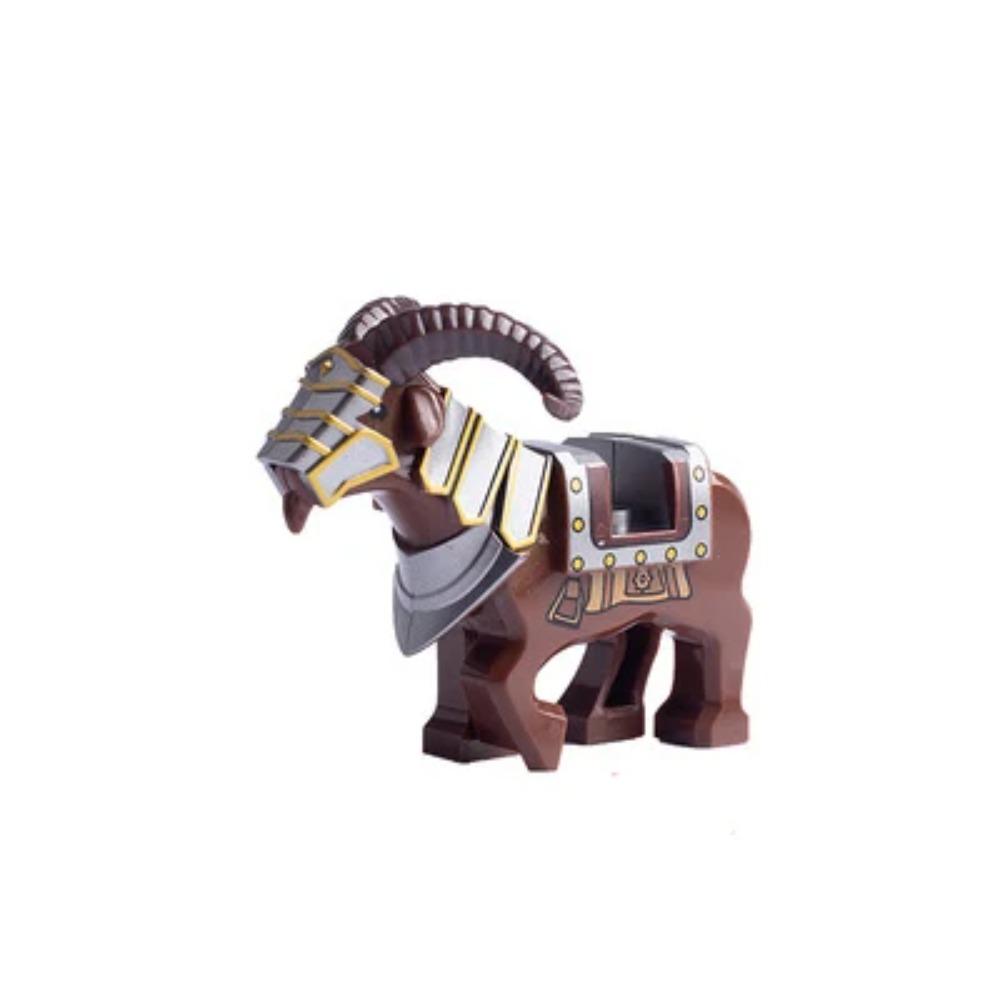 Military Building Blocks Solider Figures Mount War Horse Saddle Reins Adults Children Gifts Toys Animal Accessories Equipments