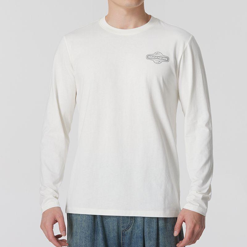 

Skedge Official Website Long Sleeves T-shirt Men s Summer New round Neck Pullover Casual Sportswear Breathable Bottoming Shirt 0074 XL