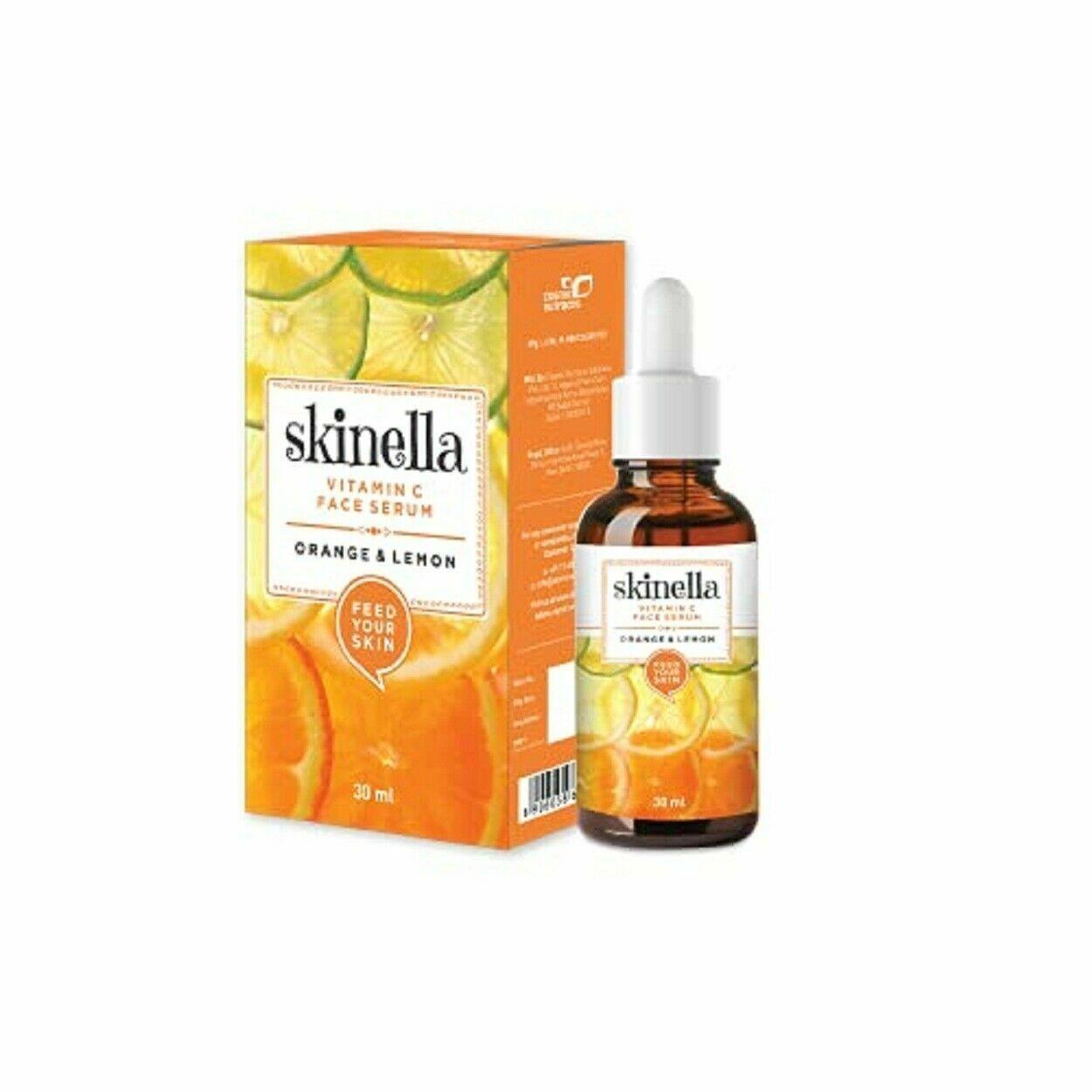 

Skinella Orange & Lemon Vitamin C Face Serum For All Skin Types 30ml 1457-2%