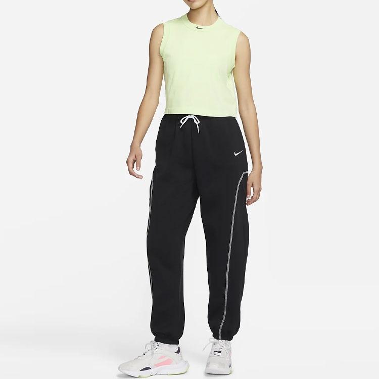 Nike Gestrickte Jogginghose Damen Schwarz DM6368-010