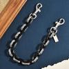 Vintage Metal Bag Chain With Hexagon Geometric Design For Fashionable Crossbody Accessories