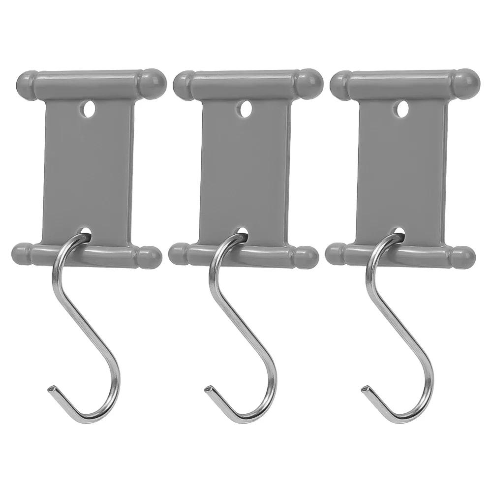 10/1Pcs S Shaped Camping Awning Hooks Clips Car RV Tent Hangers Light Hangers with Holes for Caravan Camperb Accessories