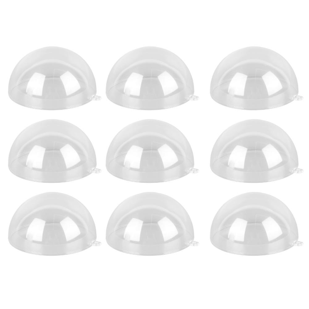 10pcs 3.94in Clear Fillable Ball Hanging Hole Holiday Decor Sphere  Wedding Scene