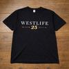 Westlife 25th Anniversary TShirt Black Pop Band Tour Tee Unisex Kids Adults