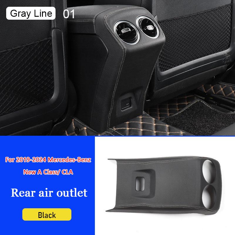 2025 Hot Racing Grills Car Central Panel Decorative Panel Rear Air Outlet Pancel for Mercedes Benz 2020 2021 2022 2023 2024 A Cl