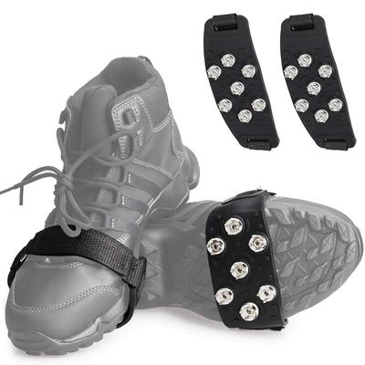 Upgraded Crampons with Removable Spikes for Snow Lightweight and Easy To These Lightweight Snowshoe Crampons Are Perfect for and Icy Suitable for a
