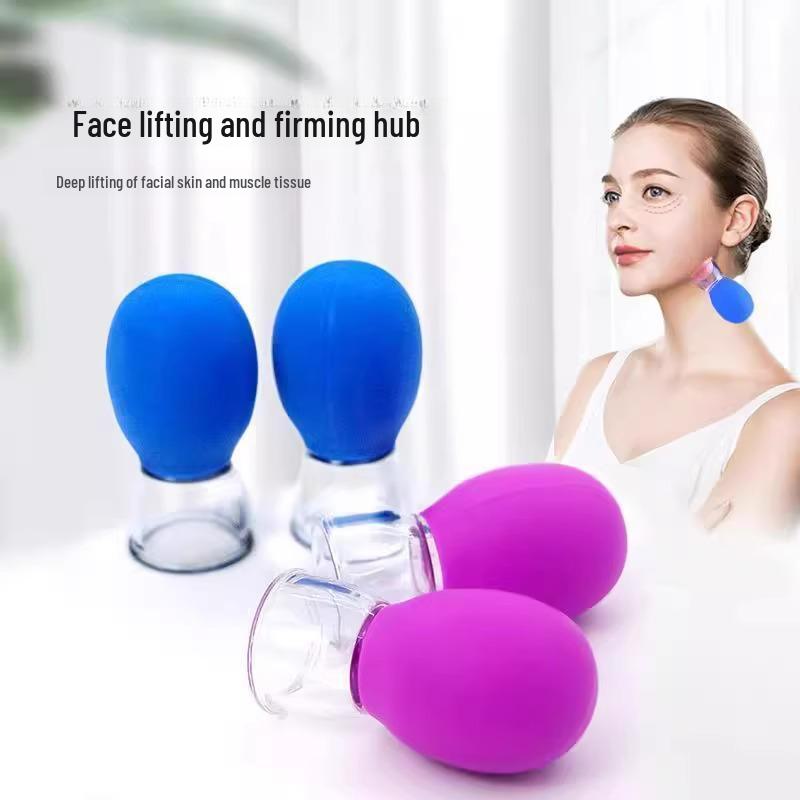 Silicone Facial Cupping Device: Lifting & Firming Full Face Beauty Tool