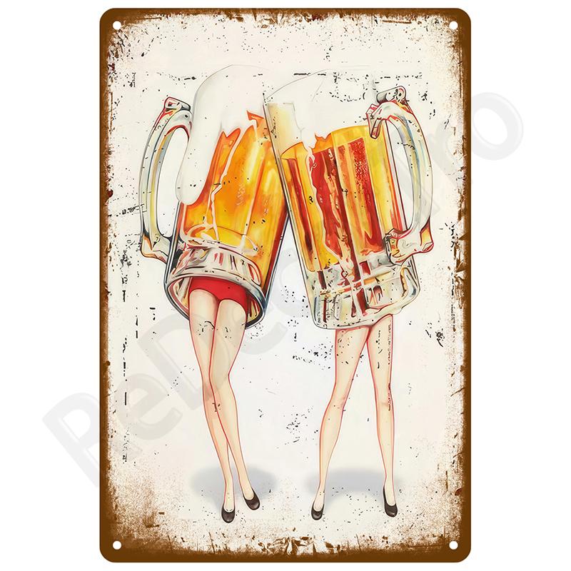 Retro Płyty Znak Blaszany Plakat Jaskinia Mężczyzny Znak Metalowy Pokój Vintage Płyta Metalowa Dekoracja Domu Luksusowe Elementy Dekoracji Ścian Mural Artystyczny Bar