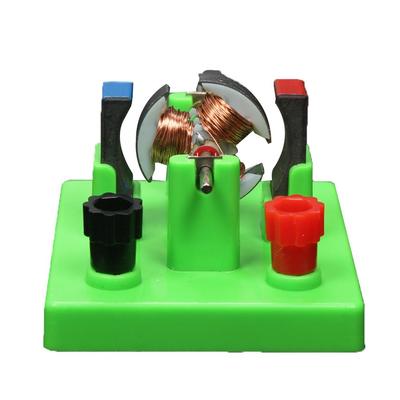 DIY Gleichstrom Elektromotor Modell Physik Experimentierbedarf Pädagogisch Schüler Spielzeug