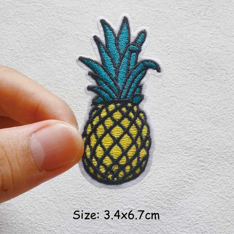 

Вышитые аксессуары «сделай сам», нашивка, виды фруктов, парчи, Ropa Diy, термопресс, аппликация, наклейки для одежды, нашивка на джинсы, сумки, шитье 3.4x6.7cm