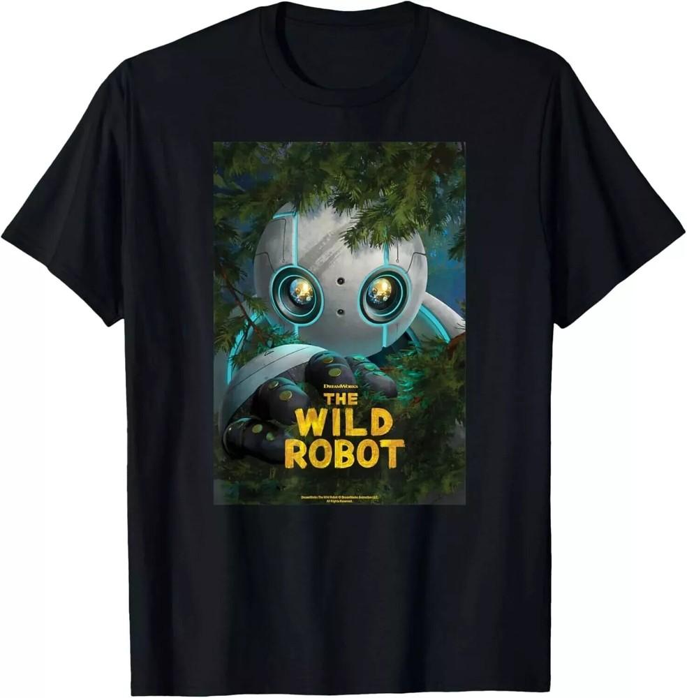 DreamWorks The Wild Robot Poster T-Shirt N281041.webp Unisex T-Shirt XL