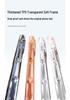 iPhone 17 Pro Max Color-Block Airbag Transparent Magnetic Case - New Anti-Fall Protective Cover