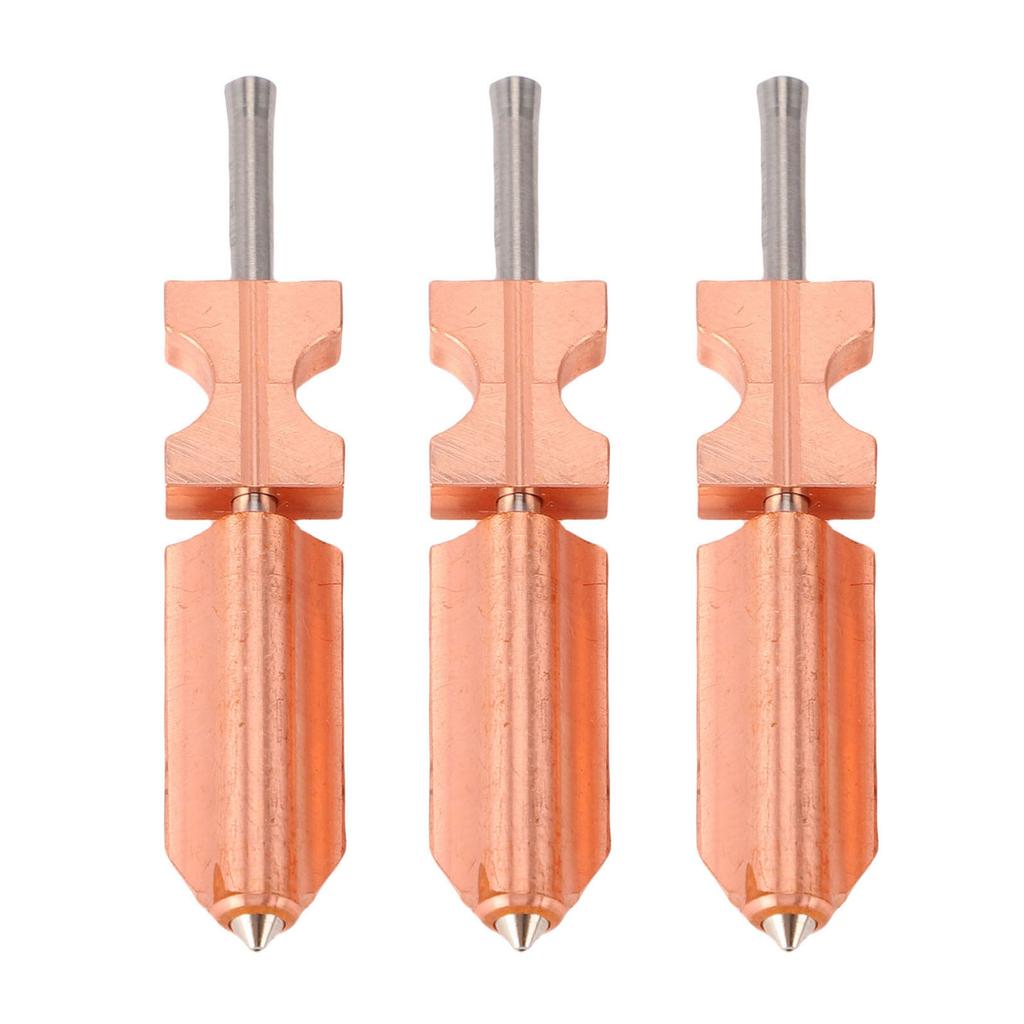 3PCS Upgrade Nozzle Hotend Fit for FlashForge AD5X 3D Printer All Metal Quick Detachable Nozzle Hotend 0.25MM 0.4MM
