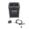 Univerzální plastový zadní výdech klimatizace s adaptérem pro nabíjení přes USB a kabelem pro dvojitou středovou loketní opěrku pro Vw Golf 7 MK7 7.5 5GG86