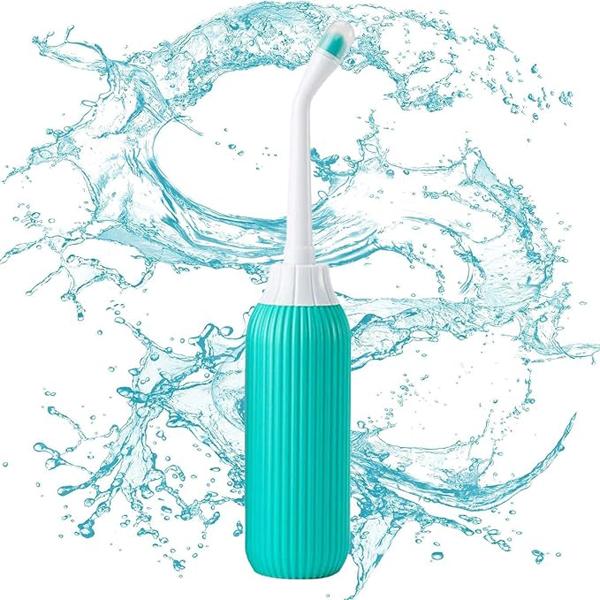 VC Large Personal Hygiene Cleaning Bottle Portable Rechargeable Electric Handheld Travel Bidet Washable PP+EVA