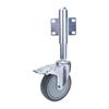 Gate Wheel Support Durable Iron with 360° Swivel Heavy Duty Helper for Yard