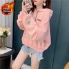 2026 Dames Plus Size Velours Hoodie - Trendy Herfst/Winter Losse Top Jas