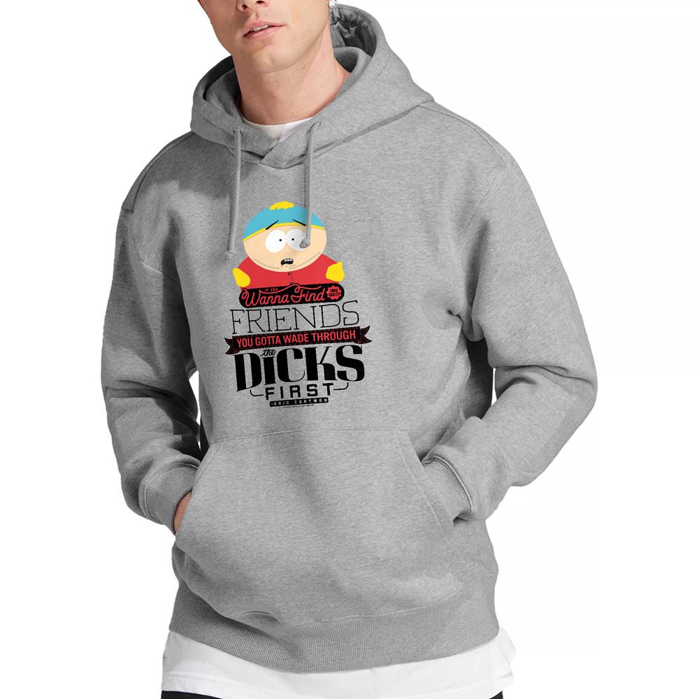 South Park Mens Wade Through Dicks Hoodie