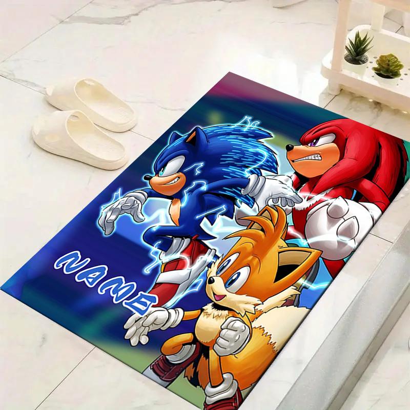 Custom 1Pc Sonic Adventure Heroic Journey Rug Office Carpet Indoor Outdoor Entrance Doormat Nonslip Soft And Comfortable Living Room D2915340