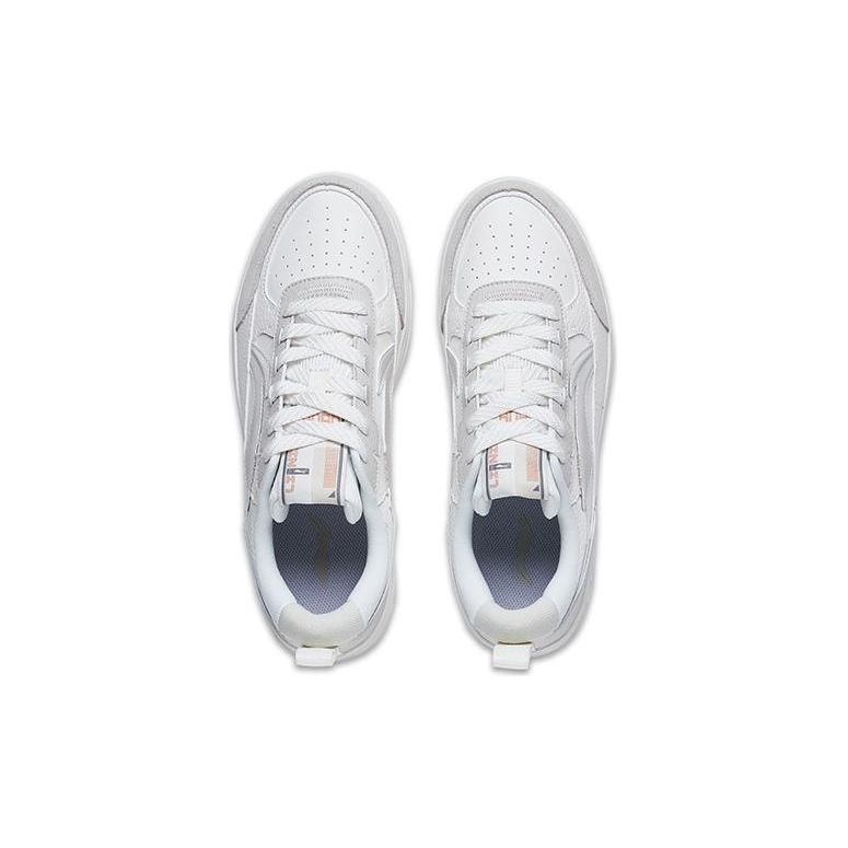 Li Ning Tian Ji 2.0 Durable Breathable Low-Top Skate Shoes Men Sneakers White AGCT211-2