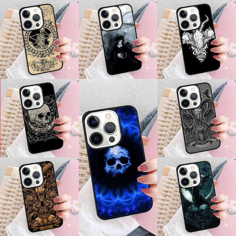 Gothic Fantasy Art Phone Case For iPhone 17 Air 15 16e 14 13 Pro Max Coque 12 11 Pro Max PLUS Cover
