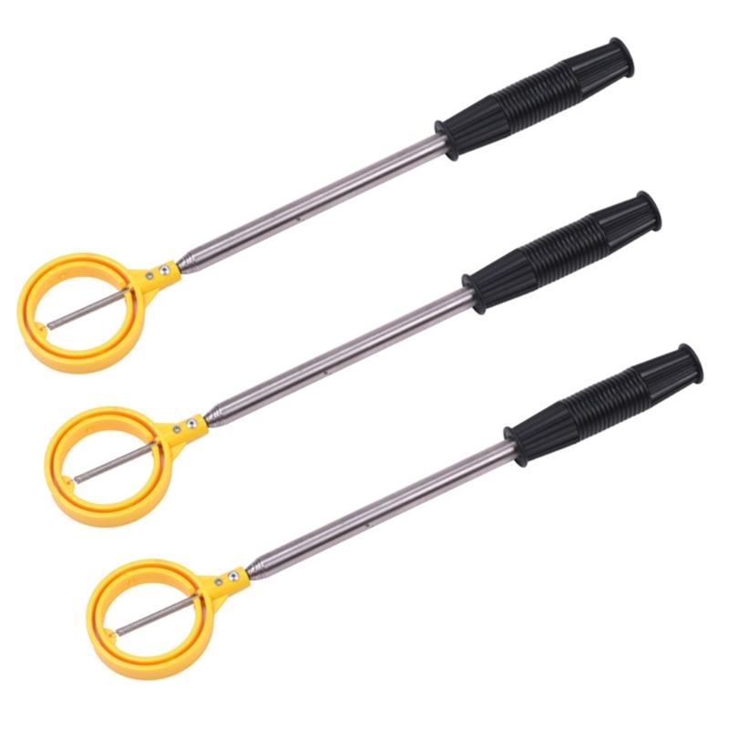 Golf Ball Retriever Picker, Stainless Steel Golf Ball Retriever Telescopic Golf Ball Scoopers Golf Ball Picker Golf Gift