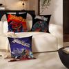 Donkere Heavy Metal Band J-Judas P-Priest Kussen Cadeaus Huis Kantoor Meubilair Slaapkamer Bank Auto Kussenhoes Hoes 45x45cm