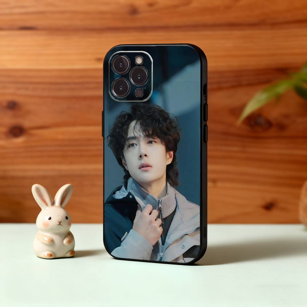 Y-Yibo W-Wang The U-Untamed Phone Case For iPhone17,16,15,14,13,12Plus,Pro Max,XS,5G Soft Silicone Black Cover