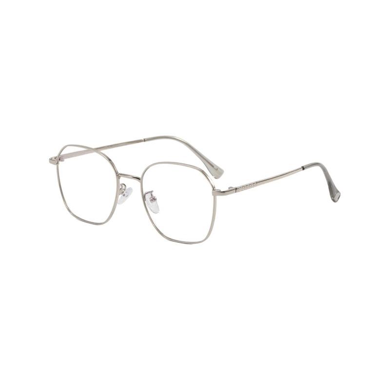 New plain flat mirror fashion glasses frame same face trend stylish eyewear for men and women